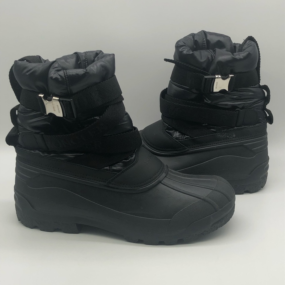 Moncler Black Puffer Winter Boots